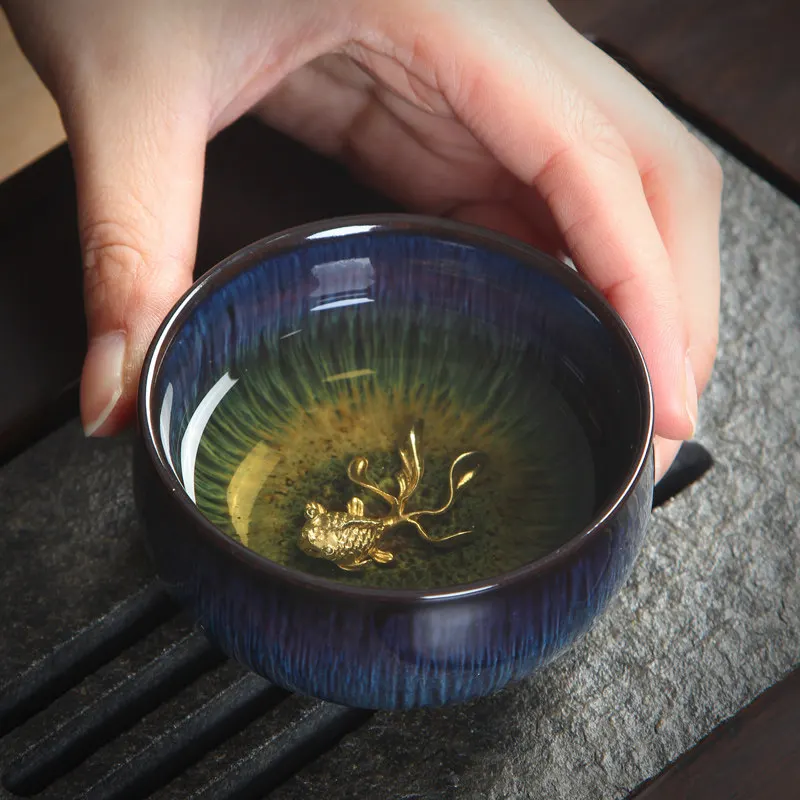 

Ceramic teacup zodiac owner using drinking utensils Kung Fu 100ML