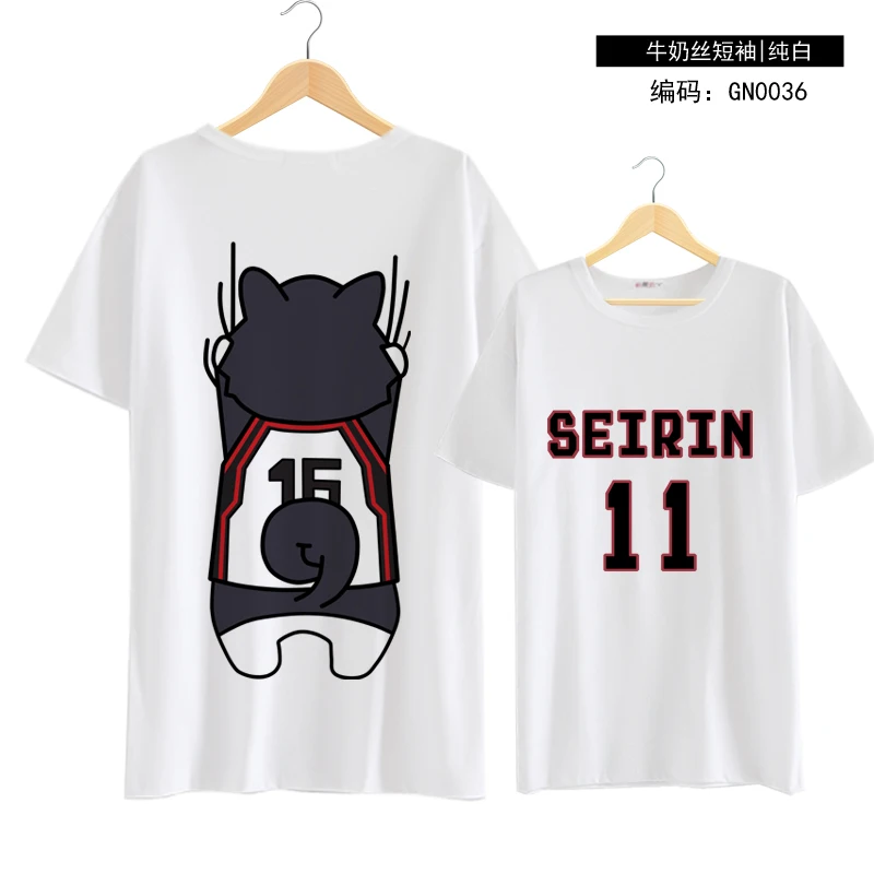 Аниме! Куроко Баскетбол куроко Тецуя косплей футболка Летняя мода прекрасный