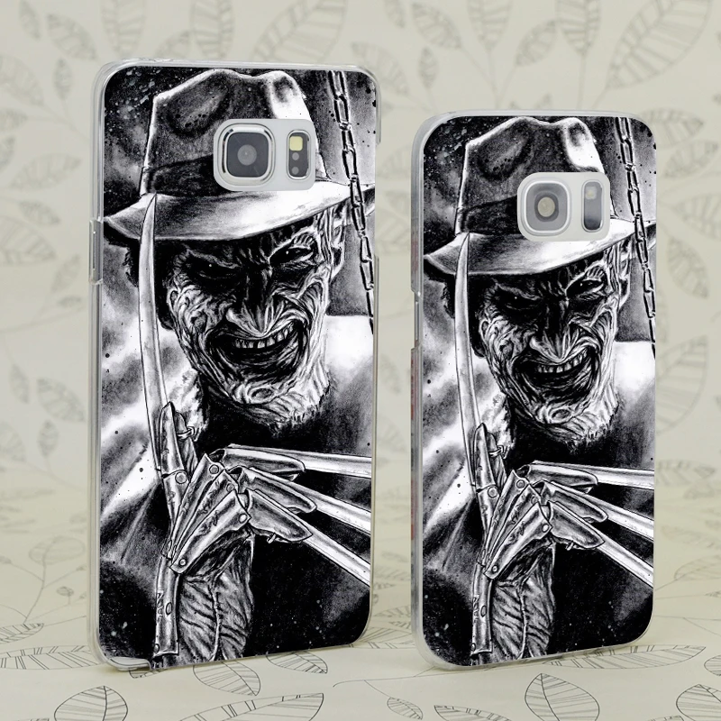 C3862 Freddy Krueger Transparent Hard PC Case Cover For Samsung Galaxy S 3 4 5 6 7 Mini Edge Plus Note 9 |