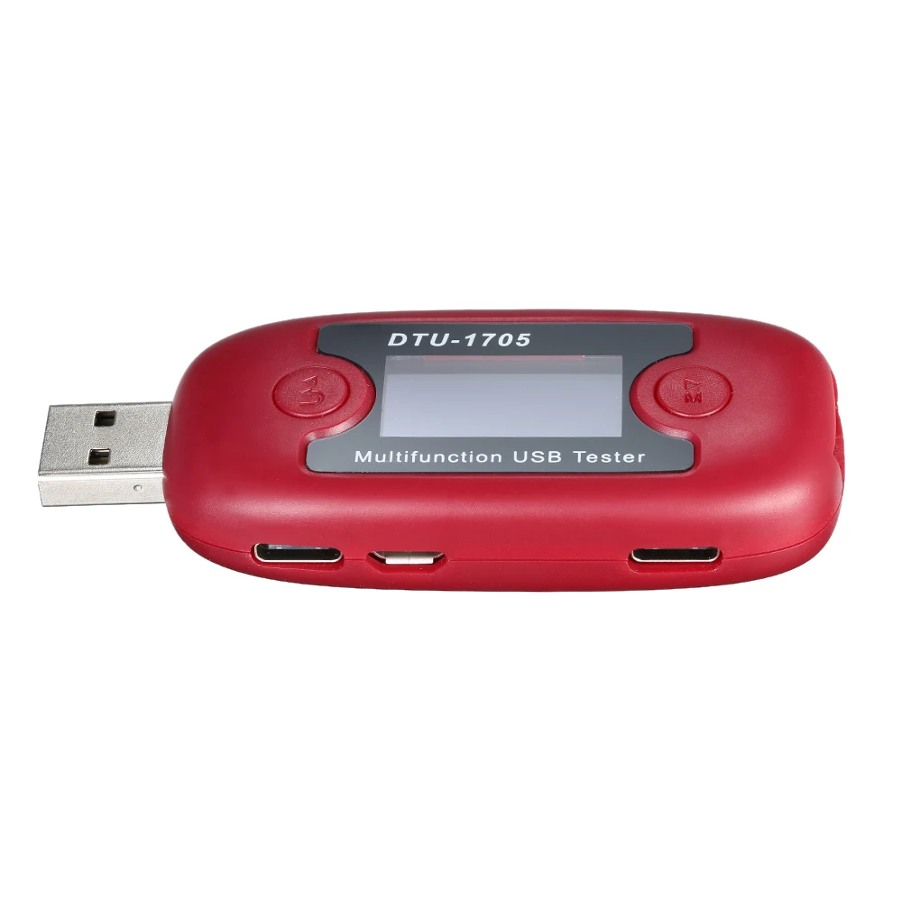 DTU-1705 тестер USB измеритель напряжения тока мощности детектор QC3.0 2 0 TYPE-C