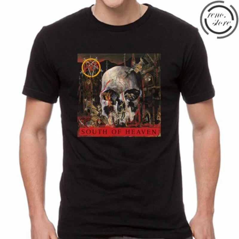 Группа Slayer soust of Heaven альбом Мужская Черная Футболка размер S M L XL 2XL 3XL | одежда