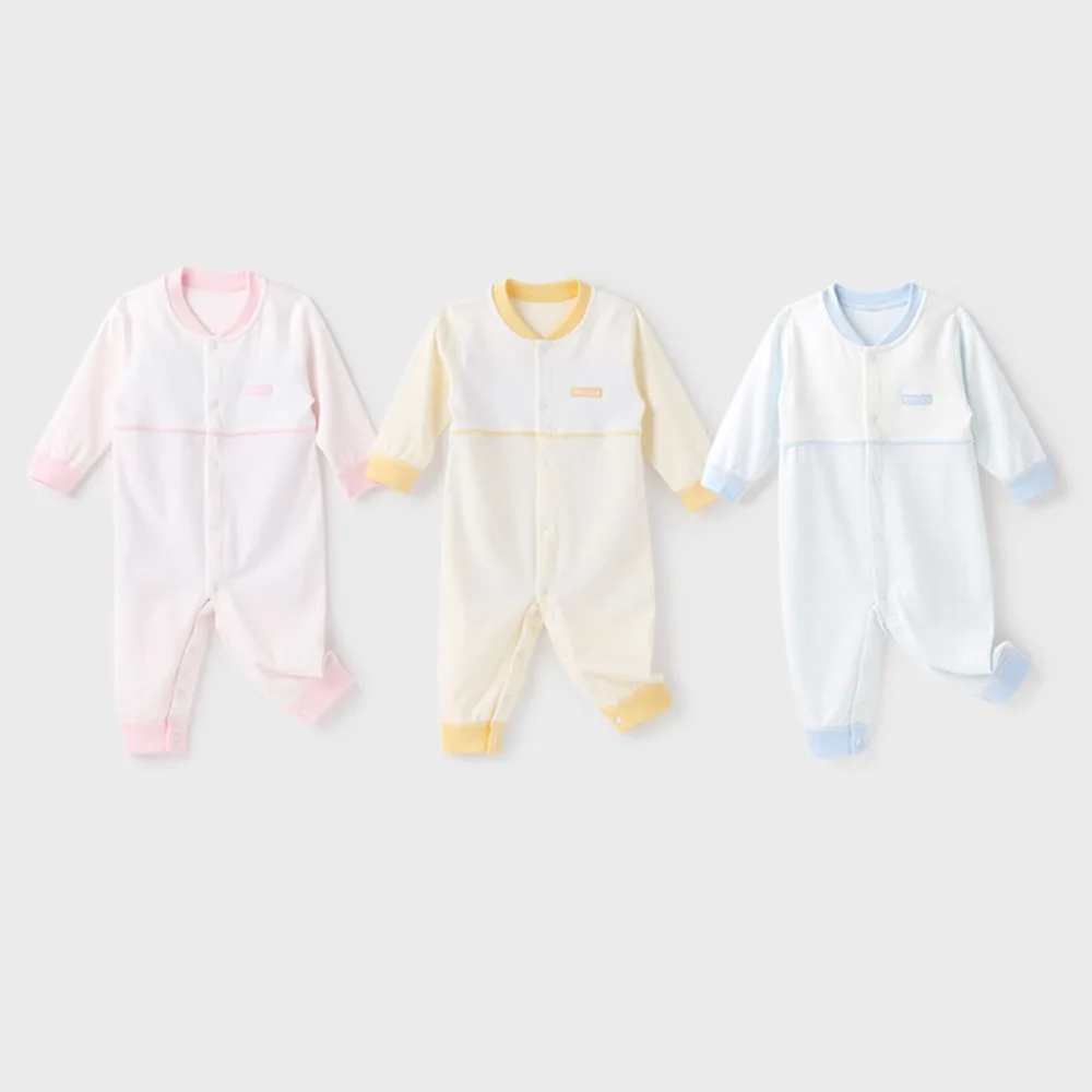 Одежда для маленьких девочек хлопковые детские комбинезоны новорожденных весна