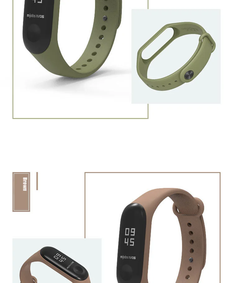 Ремешок Mjobs mi 3 для Xiaomi mi, 3 браслета, ТПУ, mi band 3, аксессуары, mi band 3, сменный ремешок, 13 различных цветов