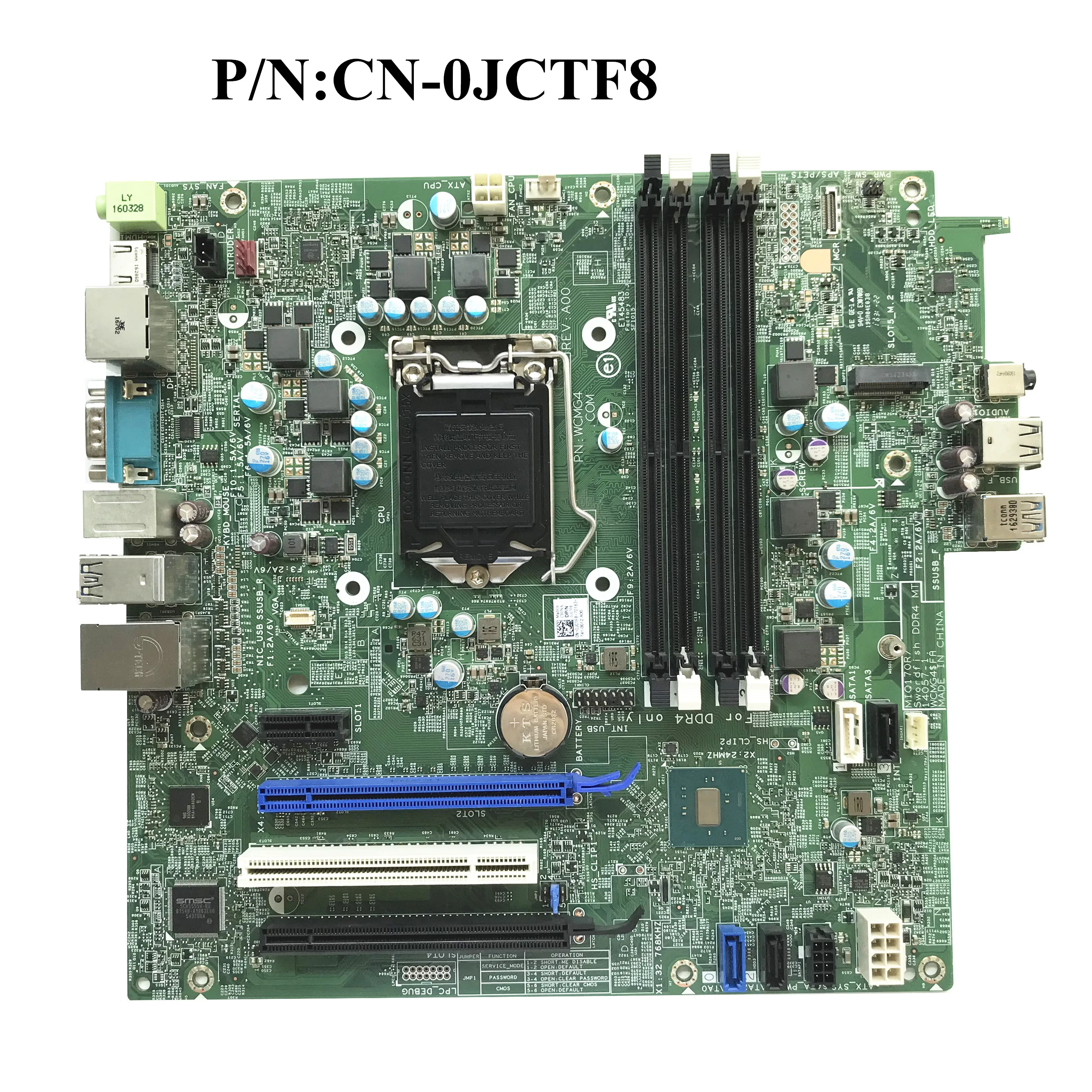 SZWXZY For DELL OptiPlex 7040 Desktop Motherboard DDR4 LGA1151 14057-2 JCTF8 0JCTF8 100% Good Quality | Компьютеры и офис