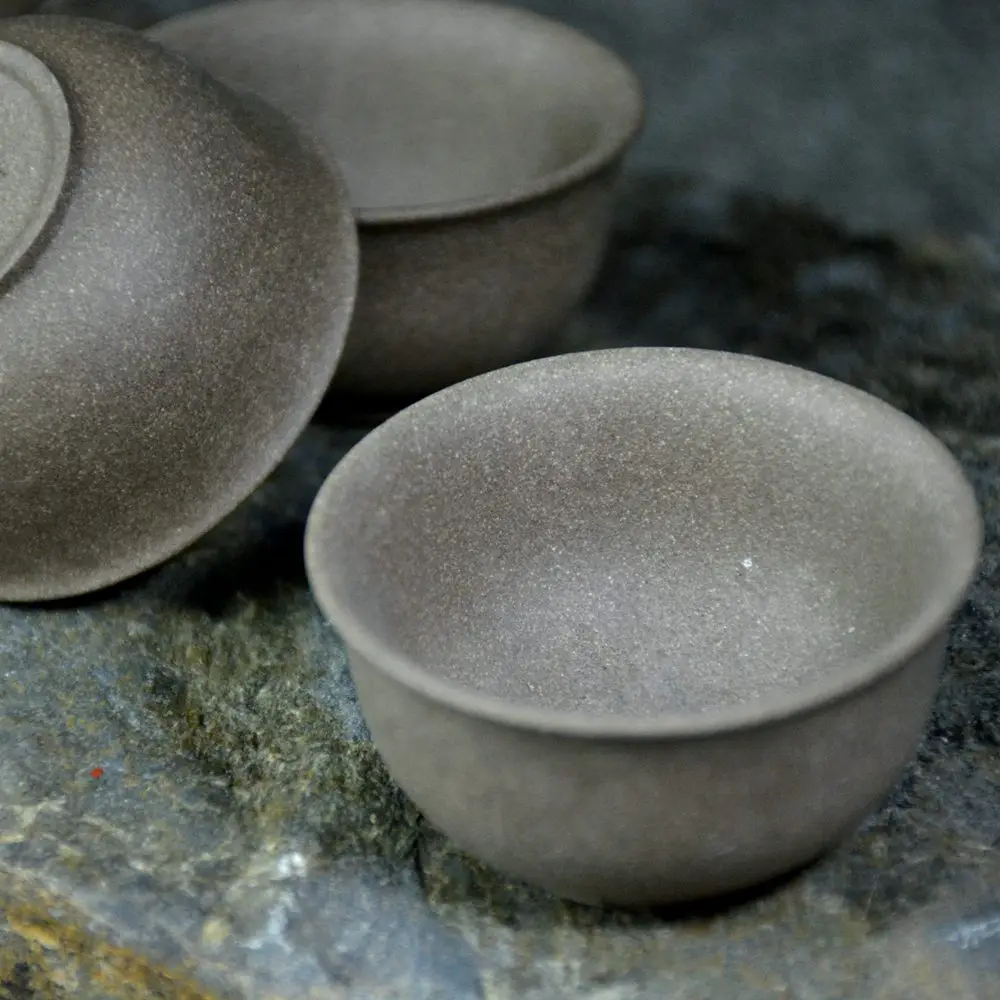 4 шт./лот различные цвета глины YiXing фиолетовая глина маленькая чашка китайский