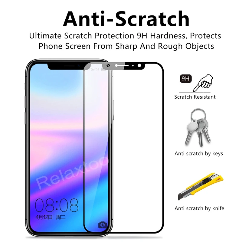 2pcs Protective Glass Redmi Note 7 Screen Protector For Xiaomi 6 Pro Tempered Glas Xiomi 6A Note7 Note6pro Film | Мобильные телефоны