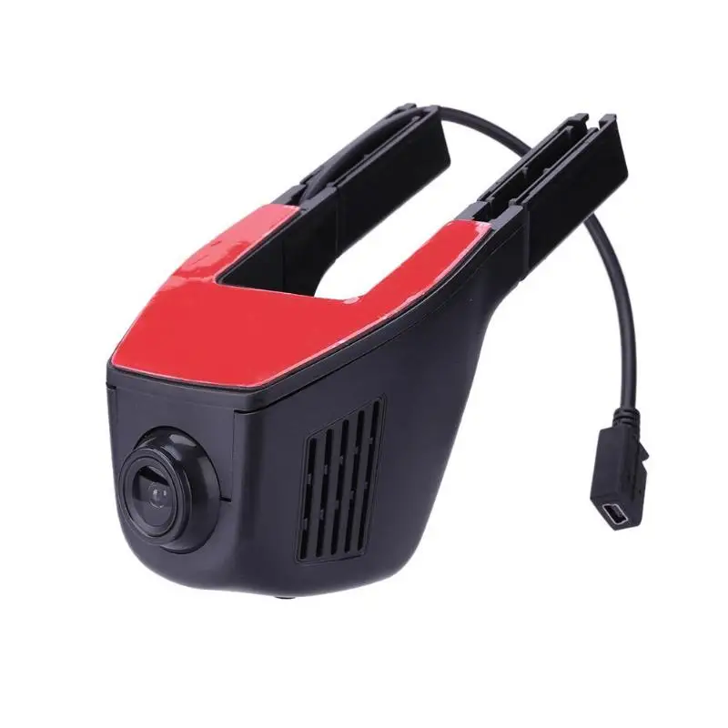 Full HD мини WiFi Автомобильный видеорегистратор Камера Dashcam 1080P видеокамера рекордер 170 градусов g-сенсор ночное видение Обнаружение движения тире Новинка - Название цвета: Single Video