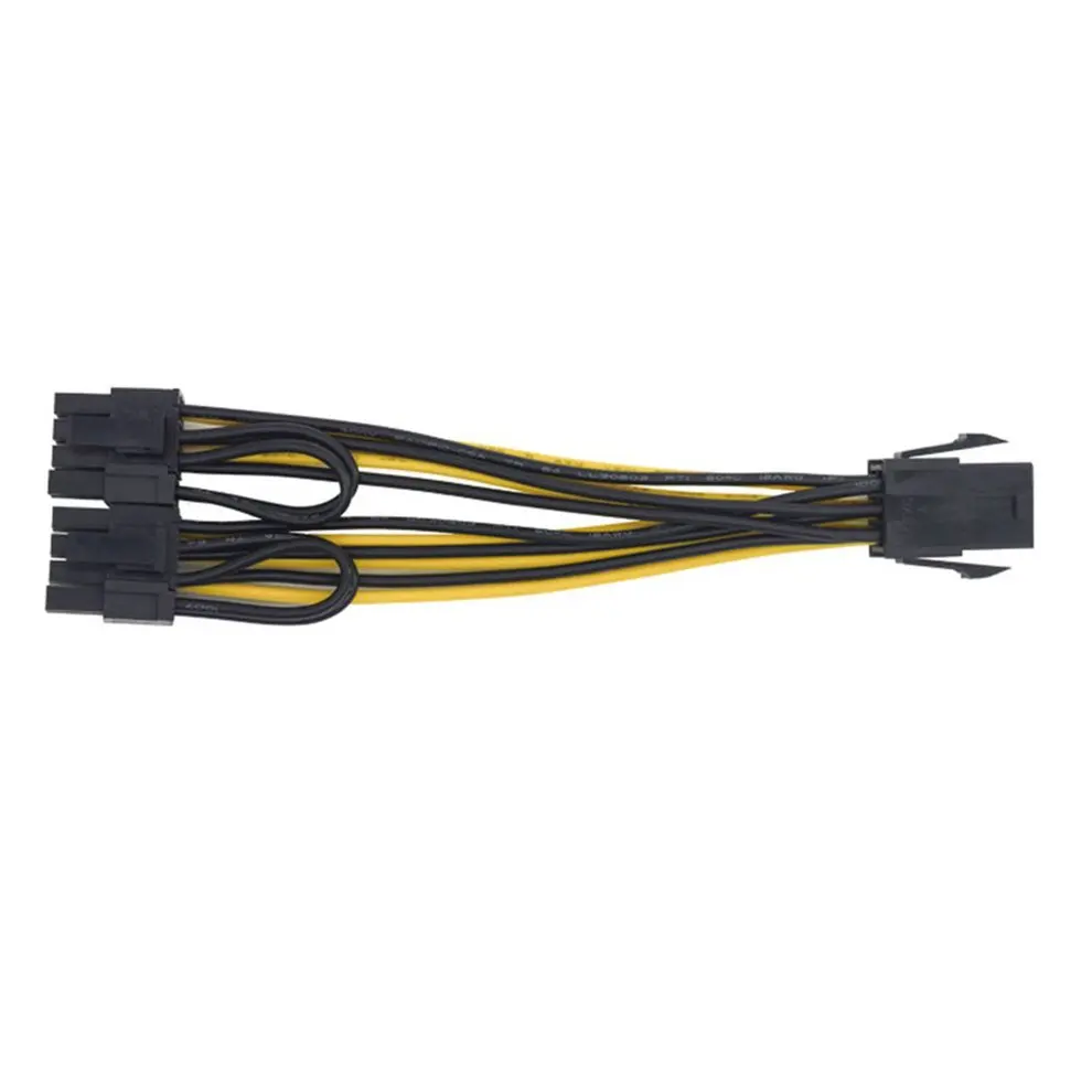 8 шт. PCIE 6pin поворот 2 раза 8pin терминал передачи линии удлинитель питания |