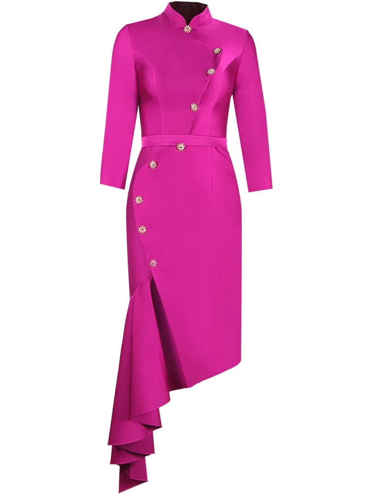 Новинка 2019 женская одежда в европейском стиле элегантное облегающее