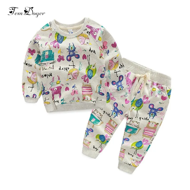 Бесплатная доставка комплекты детской одежды Сезон Зима 2016 одежда для девочек