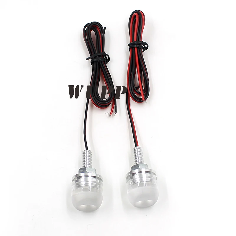 WUPP мотоцикл декоративный светильник 2 шт./компл. 12 В Ice Blue Led номерных знаков винт