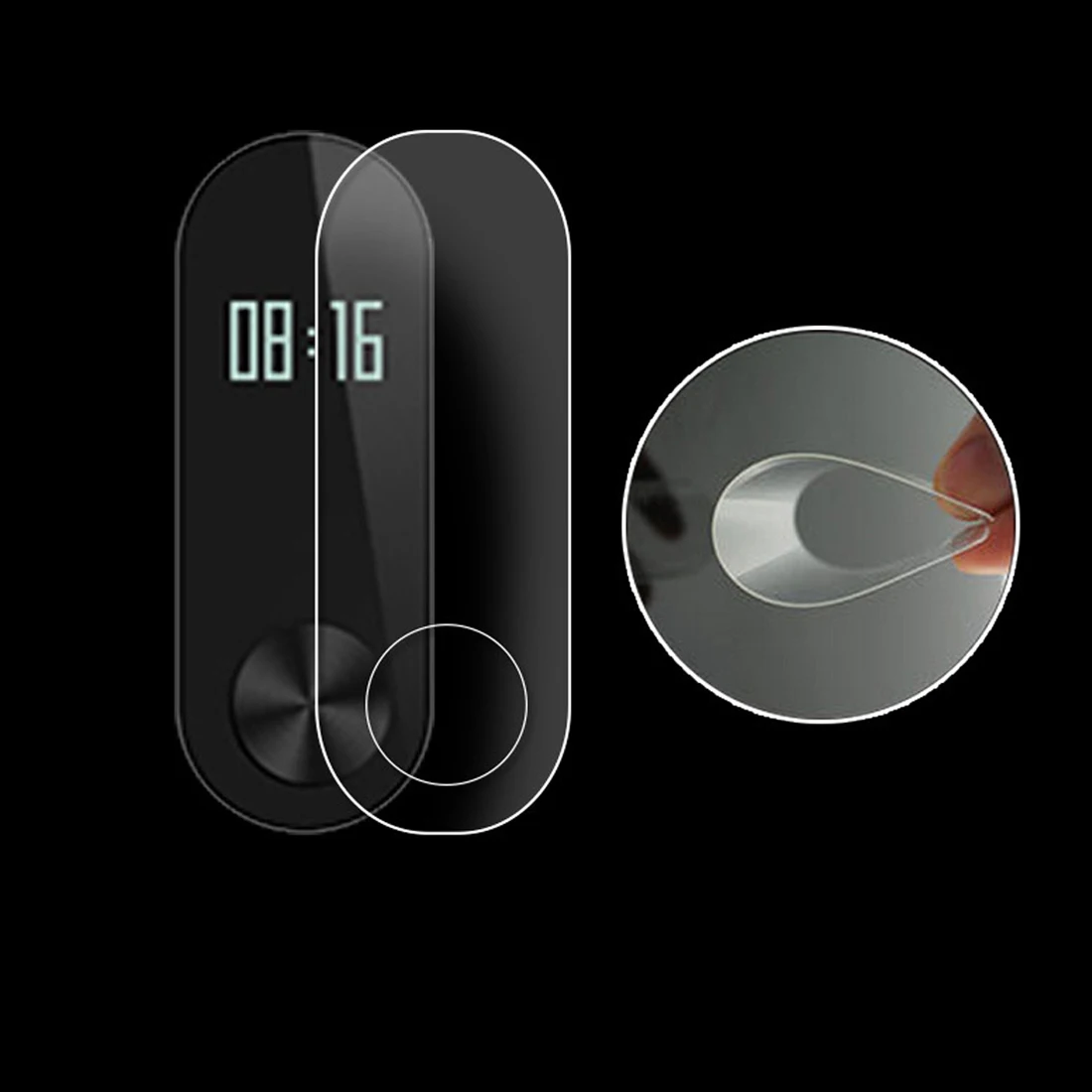 Centechia Useful For Xiaomi Mi Band 2 Band2 Screen Protector HD Ultra Thin Anti-scratch Protective Film Guard 2Pcs/Lot | Электроника