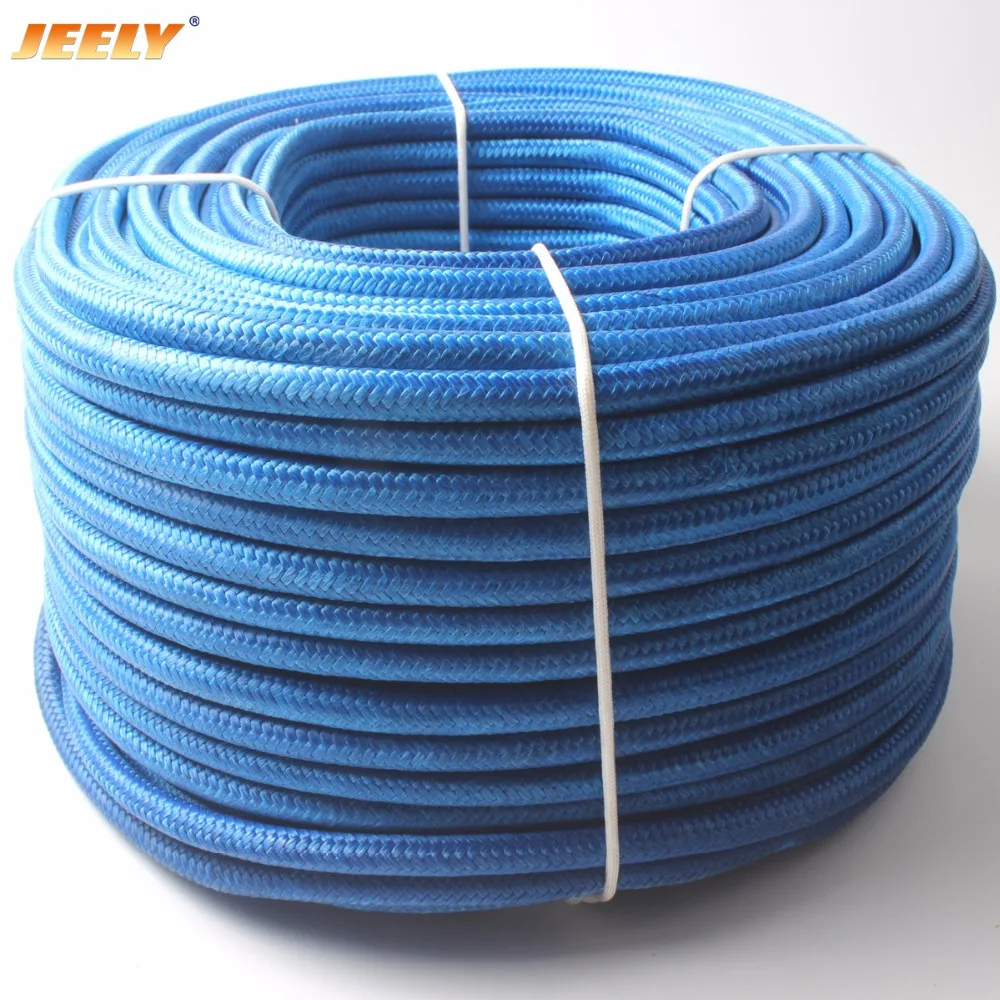 JEELY 9 мм 100 м UHMWPE Spectra Core с полиэфирной курткой Парусная лебедка обшитая