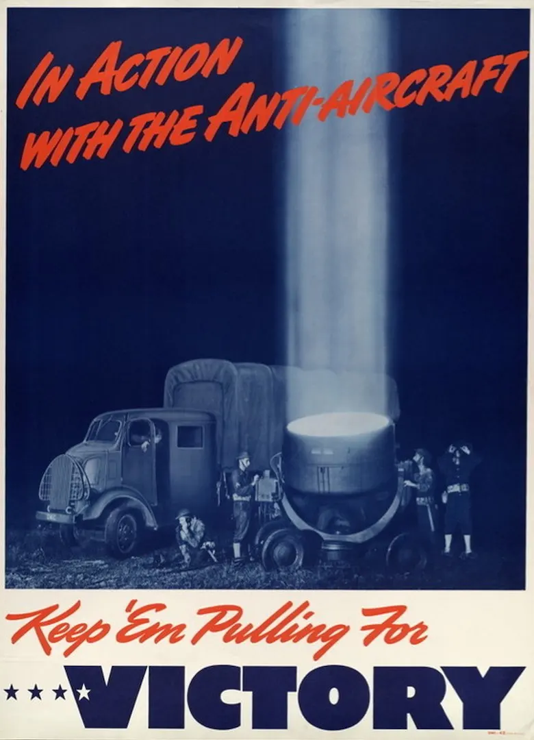 Винтажный пропагандистский постер в армии США WW2 за армией классические холщовые