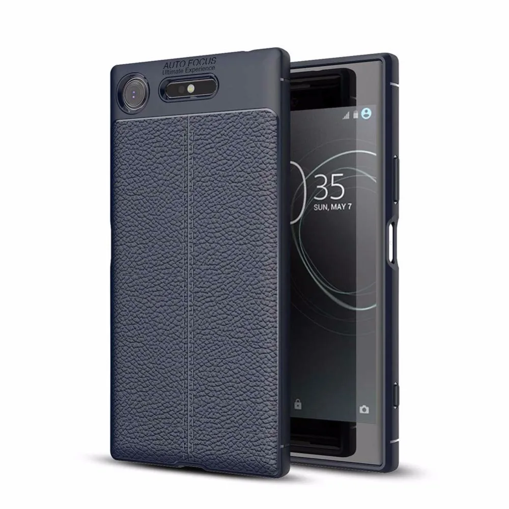 Чехол для Sony Xperia 1 чехол телефона XZ3 XZ XZS XZ1 Compact XZ2 Premium роскошный кожаный