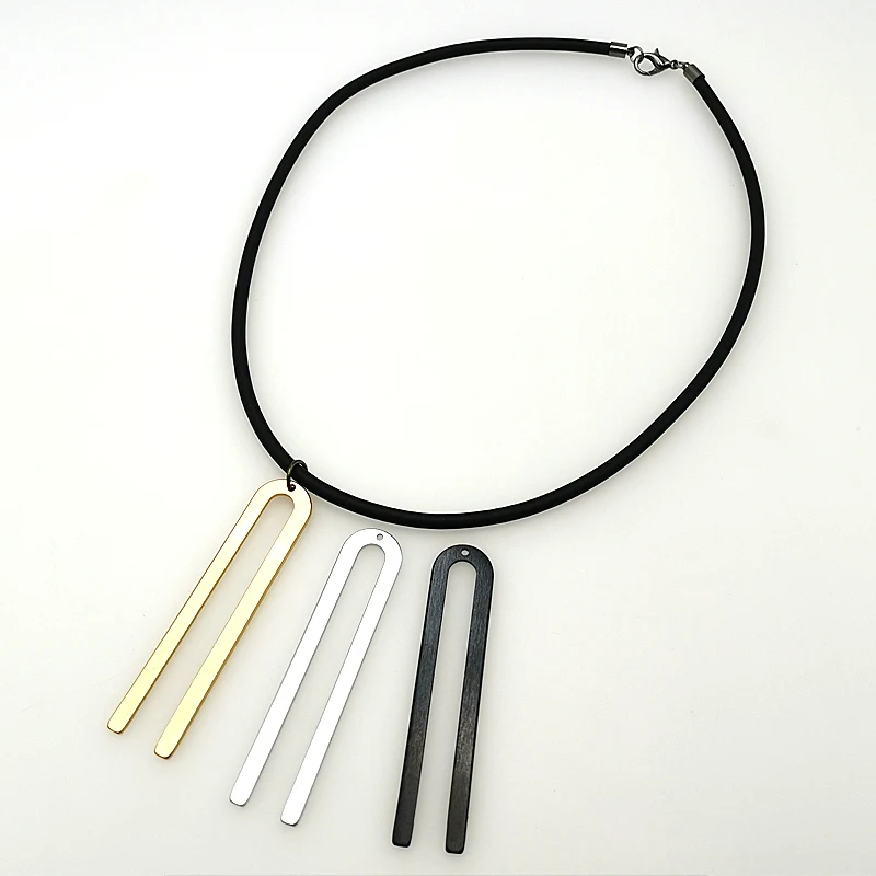 Женское ожерелье ручной работы эффектные ожерелья и подвески кожаные с