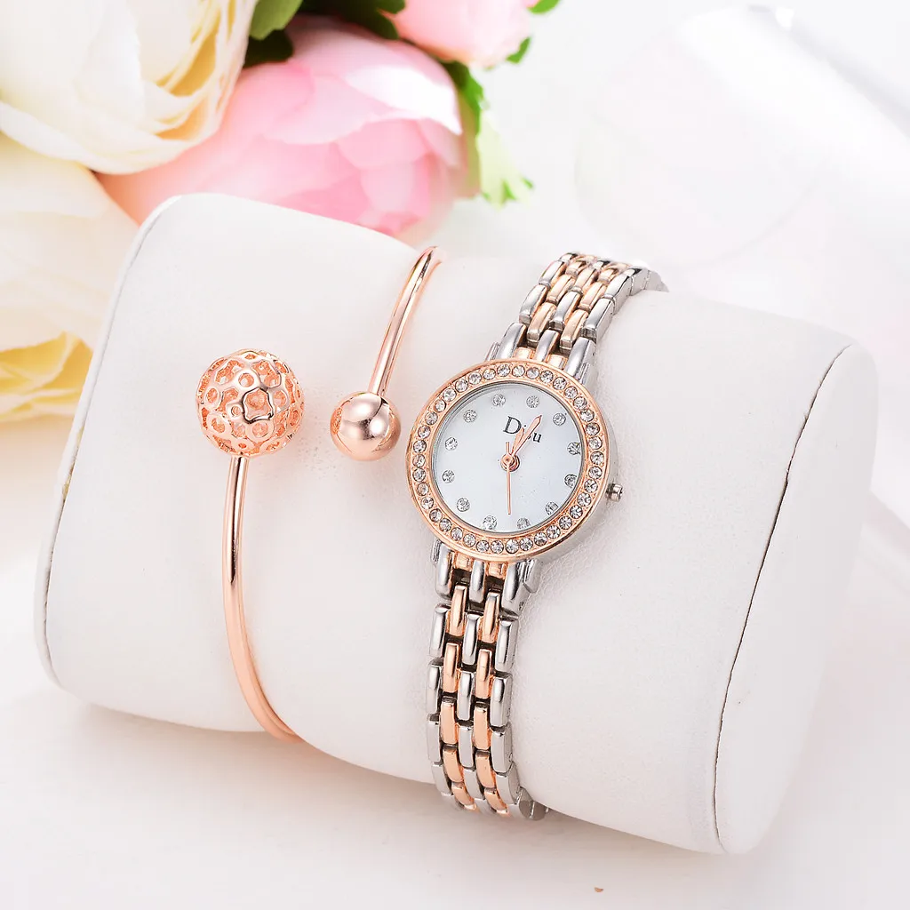 Disu Лидирующий бренд женские часы маленькие серебряные Montre Femme 2019 браслет для