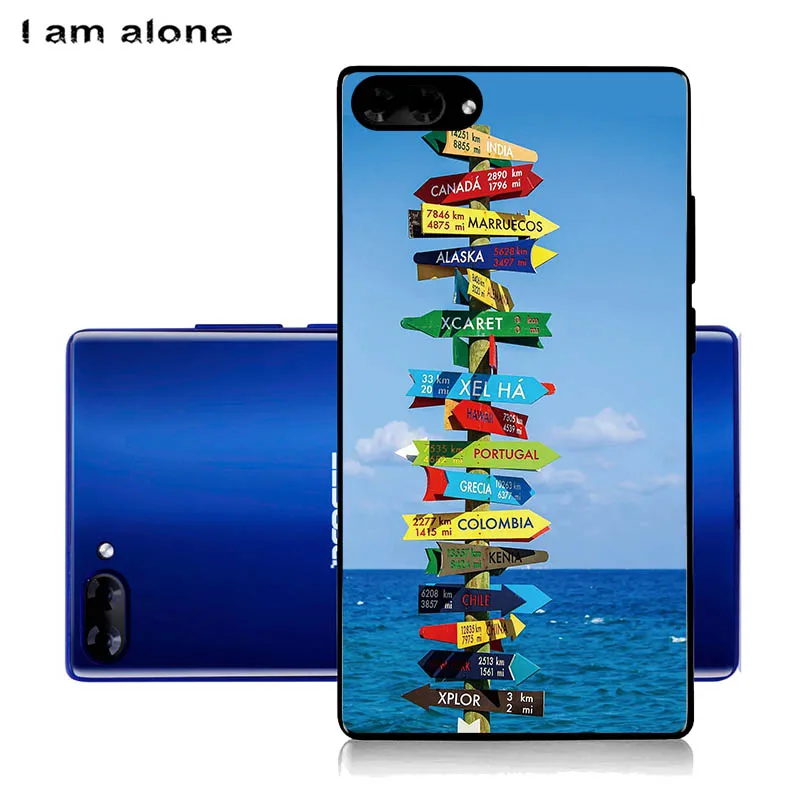Soft TPU S66 Чехлы для телефонов I am alone Для Doogee Mix, 5,5 дюйма, мягкие чехлы для мобильных телефонов из ТПУ, Модный Цветной чехол с рисунком Для Doogee Mix - Цвет: Soft TPU S66
