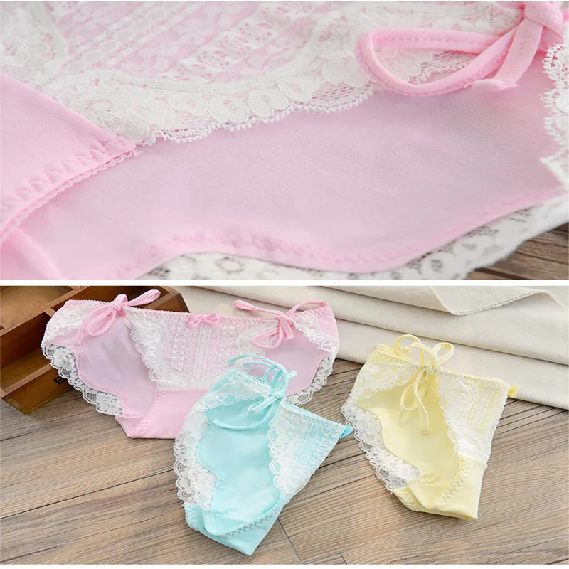 Трусики для девочек из полиэстера; детские трусики-стринги; Cueca Infantil; нижнее белье для подростков; трусики-стринги для девочек; Calcinha; детское нижнее белье