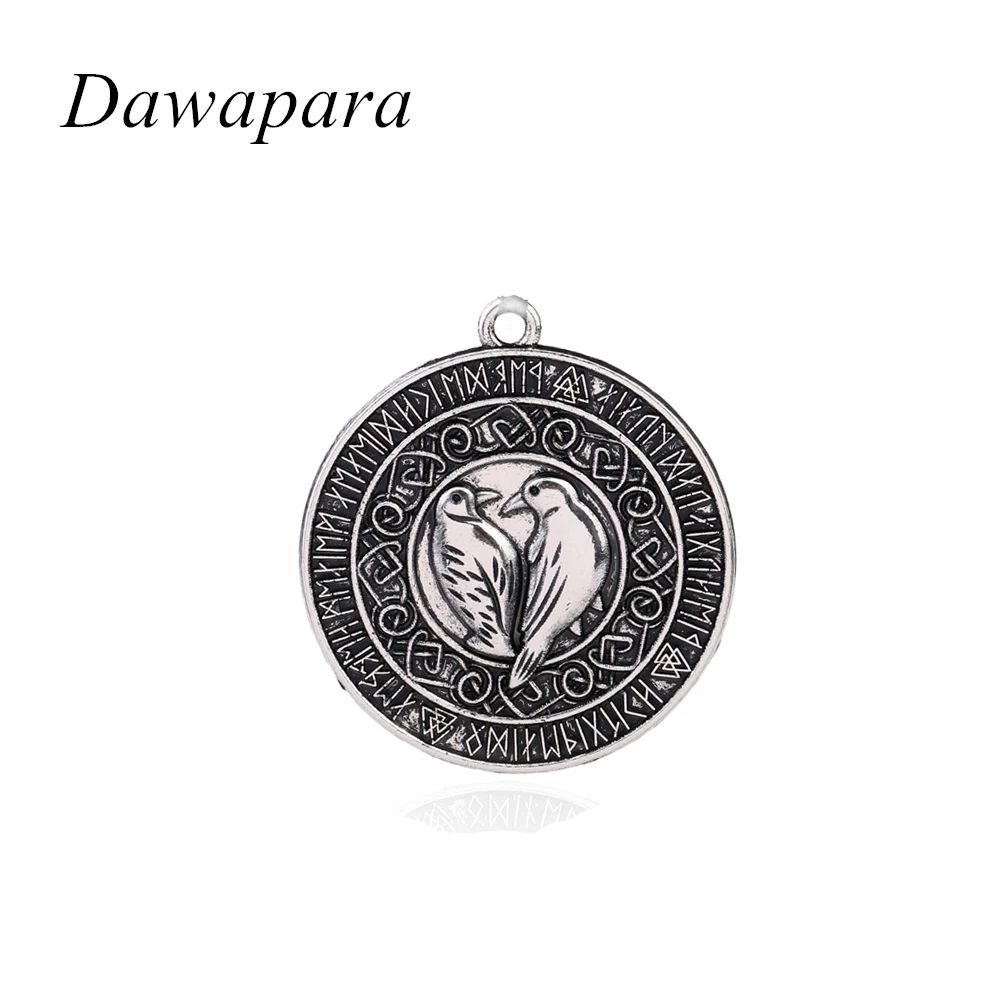 Dawapara Valknut Raven Viking очаровательные модные ювелирные изделия женские аксессуары