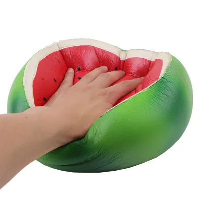 

1pc Free Shipping 25cm Big Size Jumbo Squishy Slow Rising Toy Kids Funny Soft PU Anti Stress Toy Gifts With Retail Package