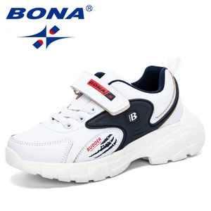 Кроссовки Детские BONA, мягкие, повседневные, Нескользящие, 2019