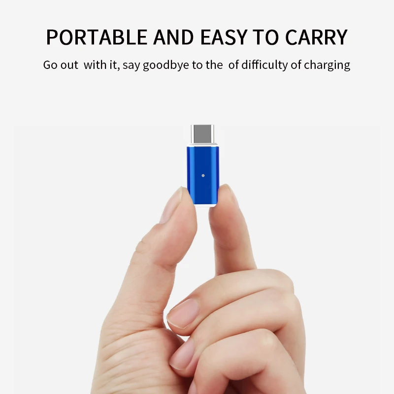 Адаптер GREENPORT Type C с магнитным зарядным устройством usb разъем для Samsung iPhone Xiaomi