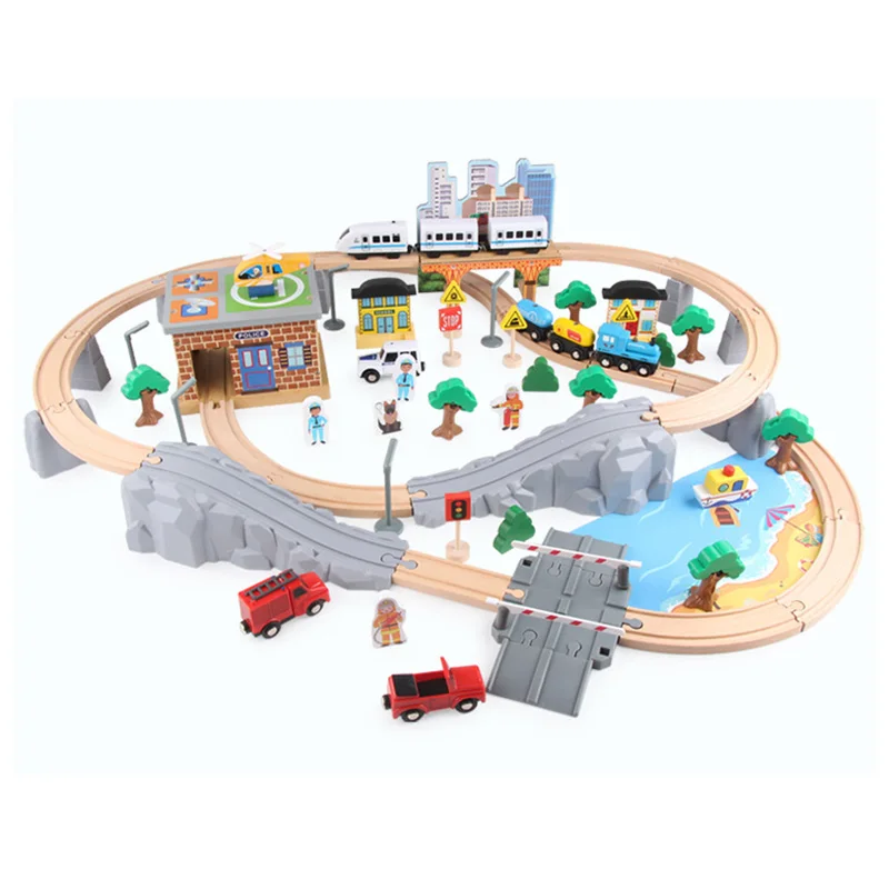 T homas и Friend деревянные игрушки Brio Train Track волшебная Магнитная станция для