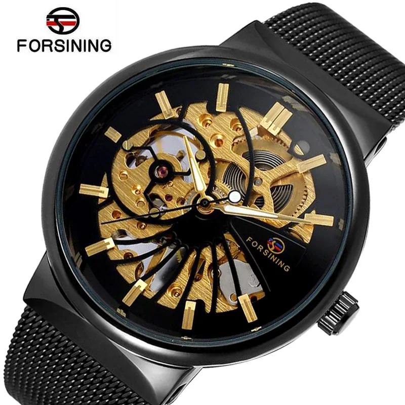 2018 Forsining механические часы мужские водонепроницаемые Reloj Hombre брендовые роскошные