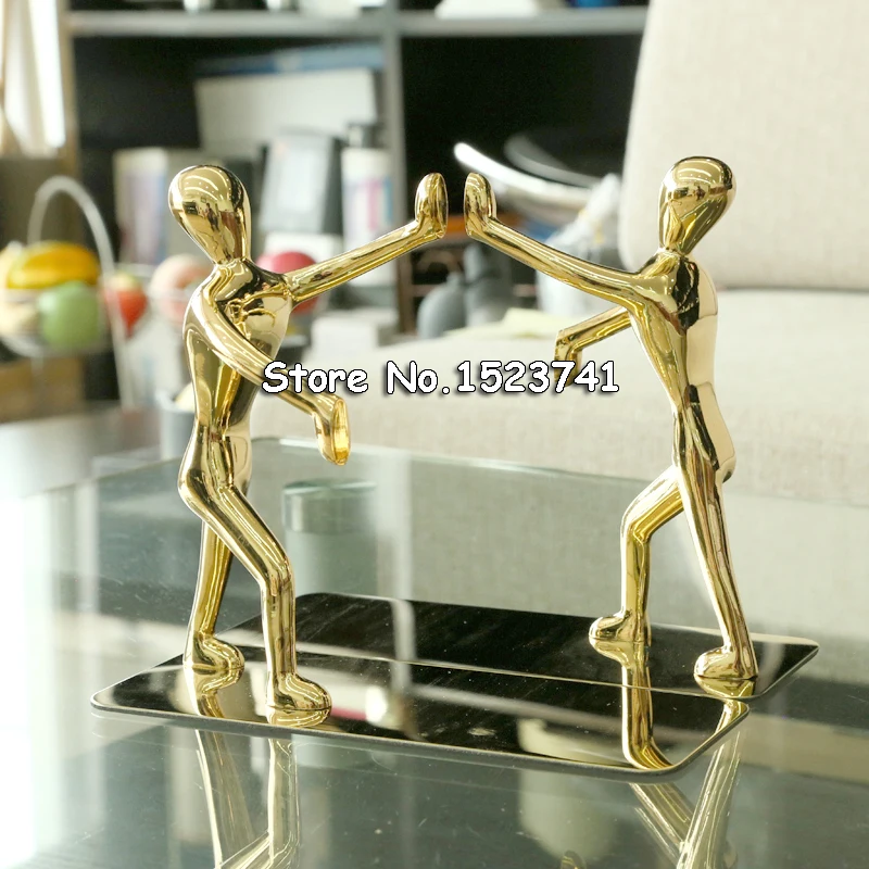 Прочный металлический книжный конец 1 пара канцелярские принадлежности