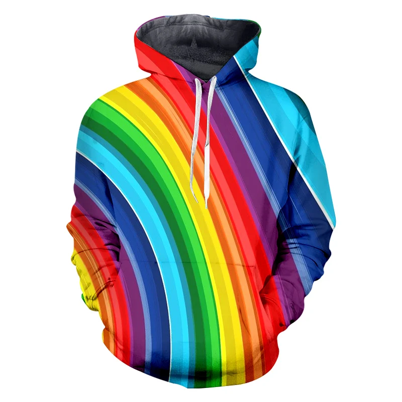 OGKB 2019 новые мужские/женские красочные полосы 3D печати Бесплатная доставка модные