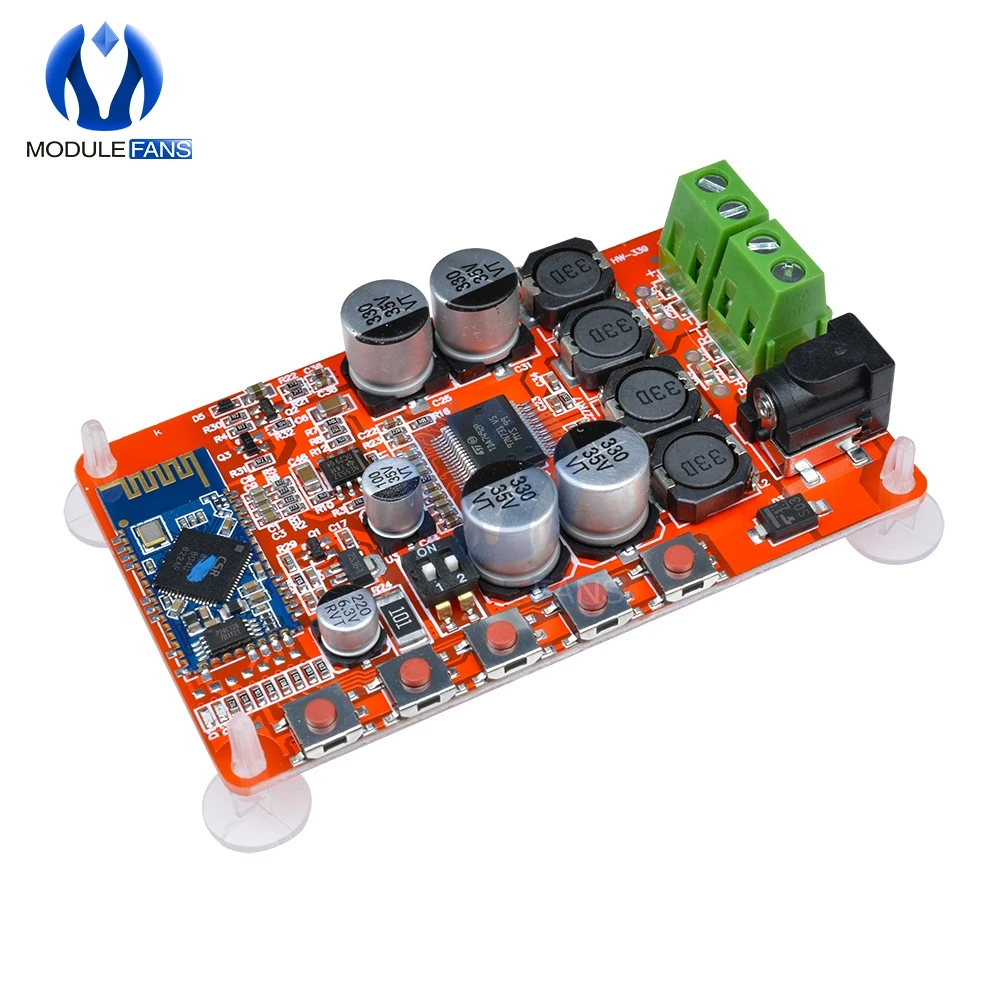 Беспроводной аудиоресивер TDA7492P Bluetooth 4 0 плата цифрового усилителя AMP модуль BLE V4.0