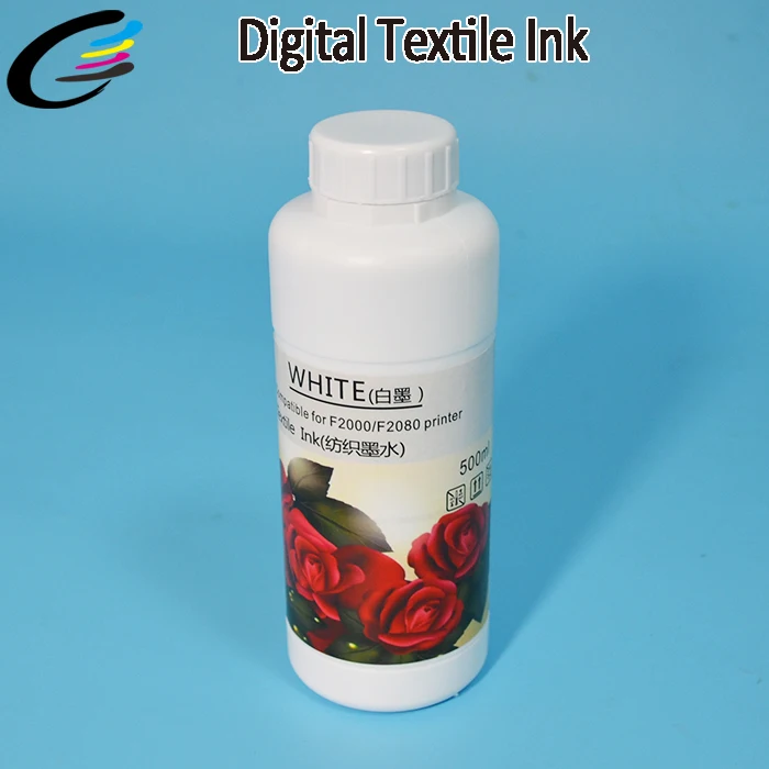 Текстильные пигментные чернила DX5 DTG для Epson 1500W 1400 1390 цифровая печать на хлопковой