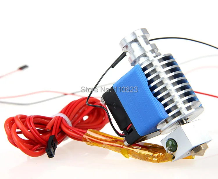 Полностью металлический быстроразъемный hotend reprap J-head для экструдера 0 3/0 35/0 4/0 5 мм