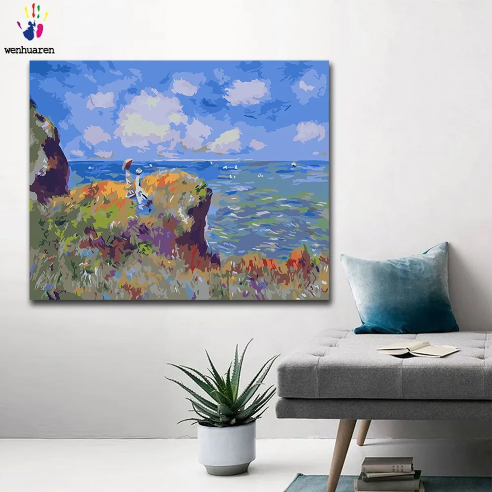 DIY картинки для раскраски по номерам в различных расцветках с применением