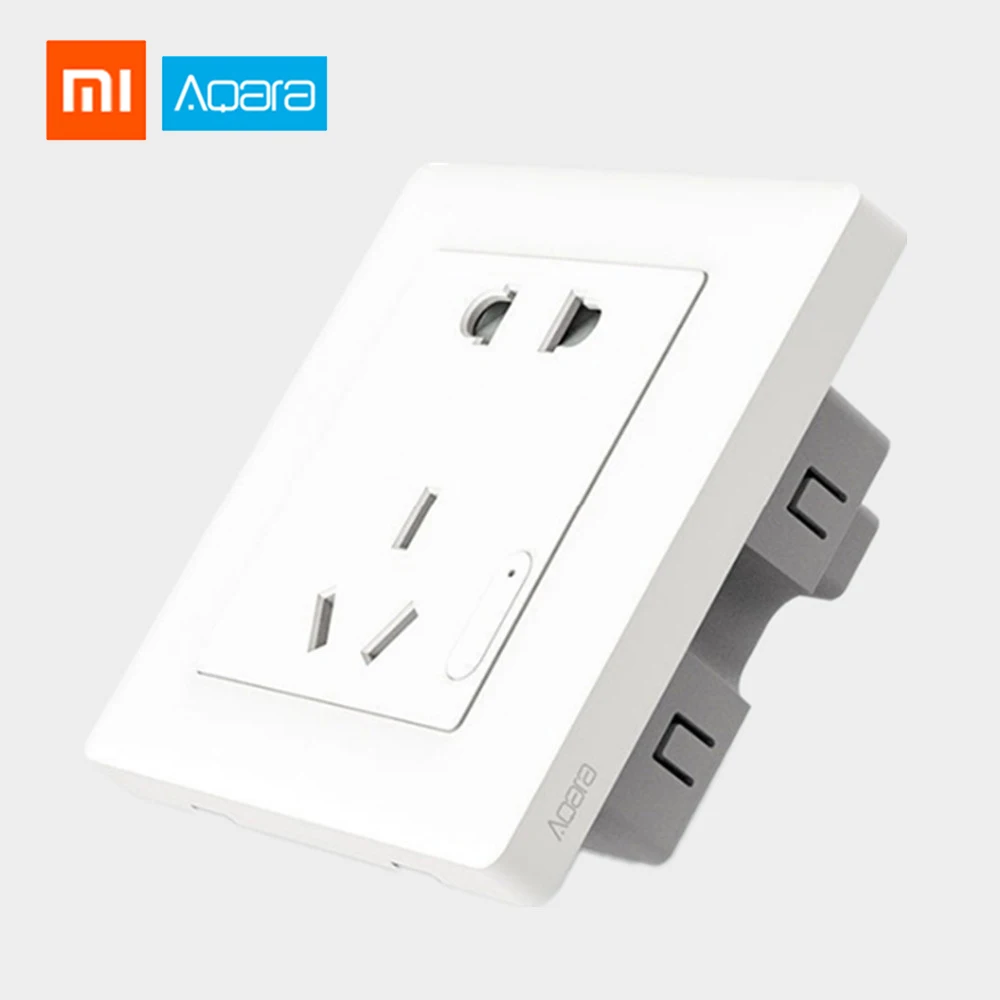 Умный выключатель Xiaomi Aqara ZiGBee розетка с дистанционным управлением через
