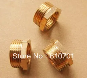 5 шт. латунные трубы 3/4 &quotМужской х 1/8&quot Женский BSPP Подключение адаптера Редуктор