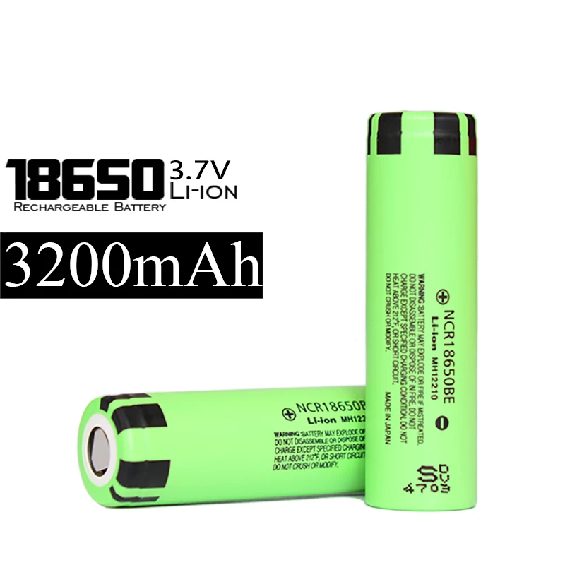 4 X батареи 18650 3 7 v Li Ion 3200mah аккумуляторная батарея для Panasonic NCR18650|3.7v li-ion|3.7v li-ion