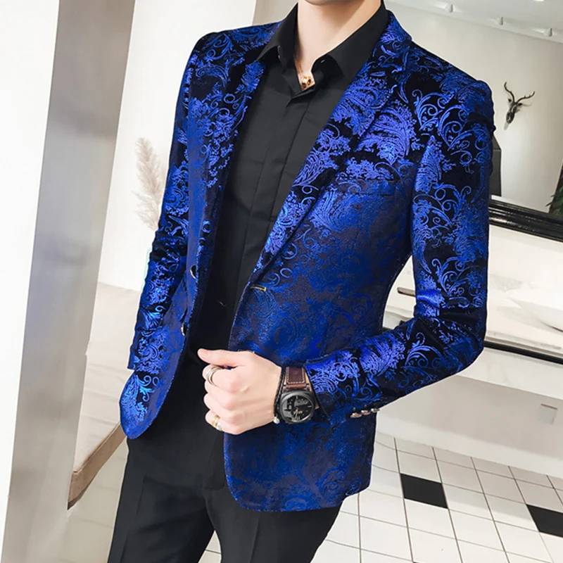 Новый дизайн плюс размер пальто Мужчины повседневные блейзеры Homme Slim Fit Мода