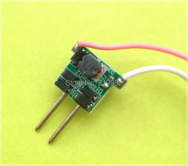 100 шт. MR16 2pin 12 В светодиодный драйвер 1 3X1W трансформатор низкого напряжения 2 фута