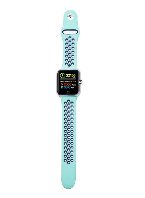 green blue Greentiger S226 Смарт-часы для мужчин и женщин фитнес-трекер монитор сердечного ритма умный Браслет кровяное давление шагомер Android IOS - Цвет: green blue