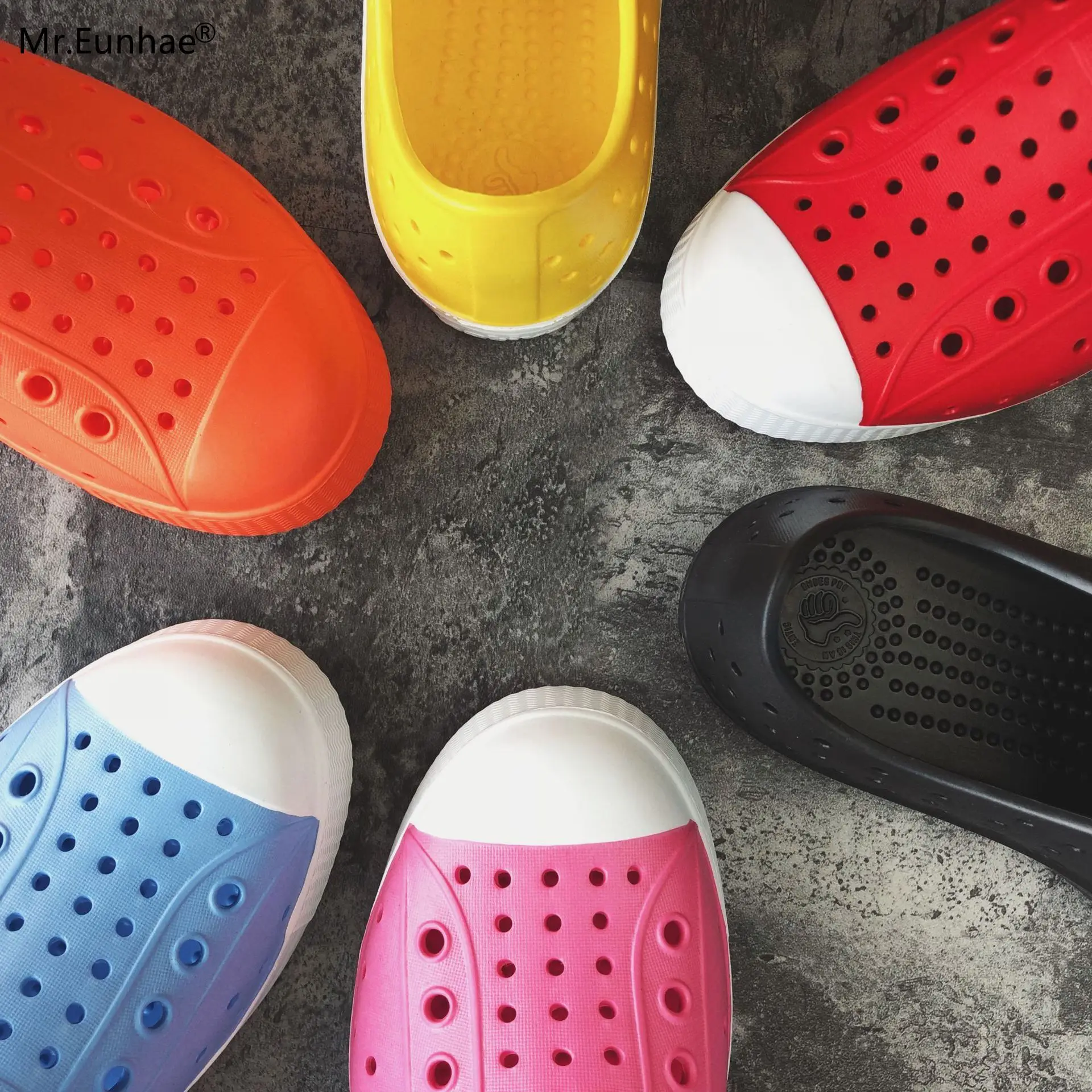 Детская обувь с кроком для маленьких мальчиков и девочек летние дышащие пляжные