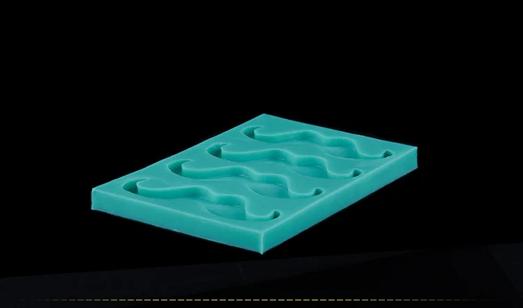 Новое поступление 3D силиконовая форма для помадки в форме усов и бороды
