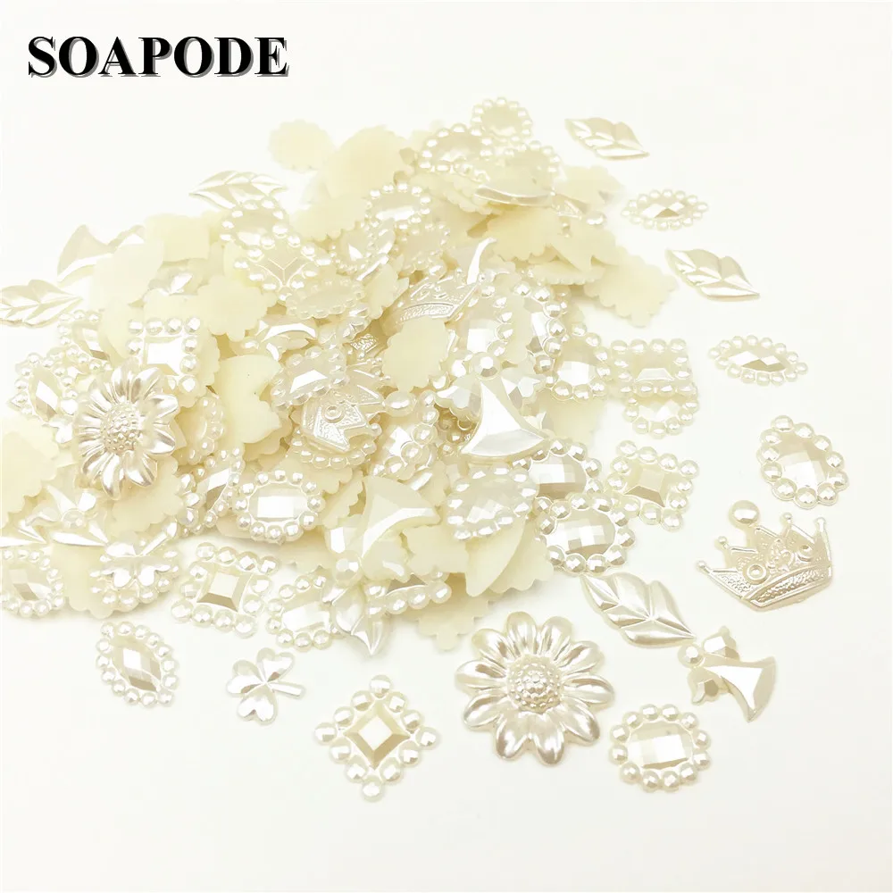 Новое поступление бусины разных цветов цвета слоновой кости из АБС-пластика с