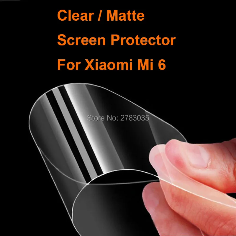 Для Xiaomi Mi 6 M6 Mi6 5 15 &quotпрозрачная глянцевая/Антибликовая матовая защитная пленка