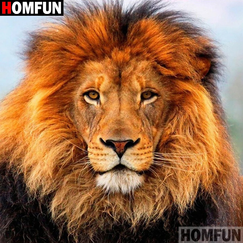 Алмазная живопись HOMFUN A16631 полноразмерная/круглая вышивка крестиком 5D сделай сам