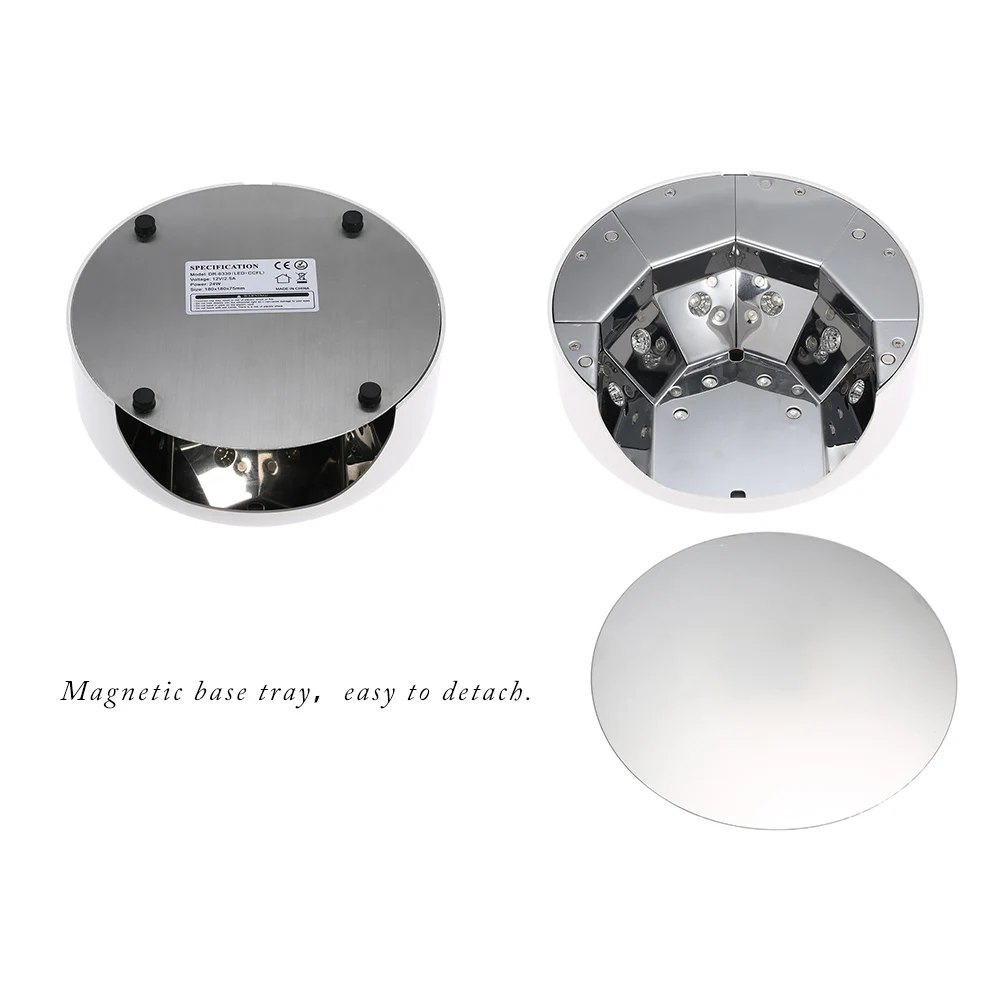 20 Вт светодиодный Сушилка для ногтей Гель лак отверждение УФ лампа светильник