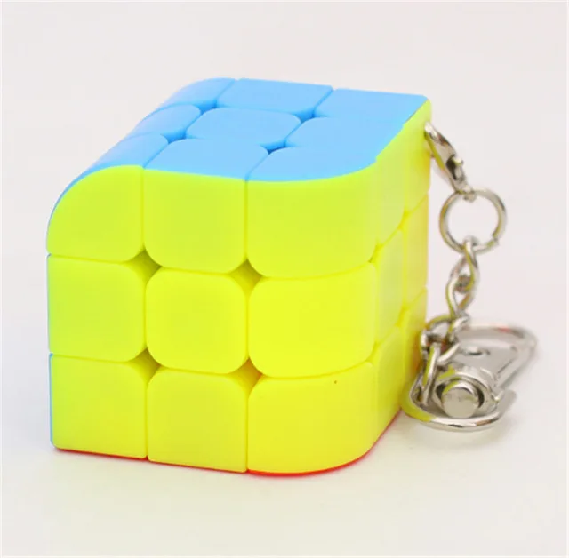 Mini Strange Shape Magic Cube Cute 2x2x2 3x3x3 ivy Bread Keychain Speed Puzzle Magico Cubo Accessoris | Игрушки и хобби