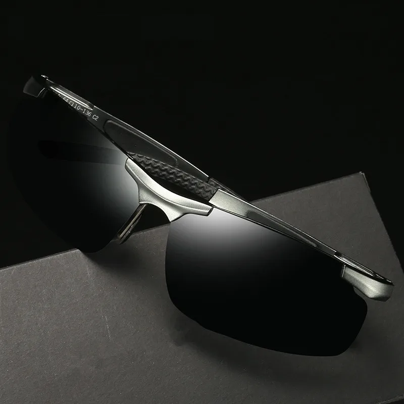 2019 Винтаж Квадратные Солнцезащитные очки Для мужчин Брендовая дизайнерская