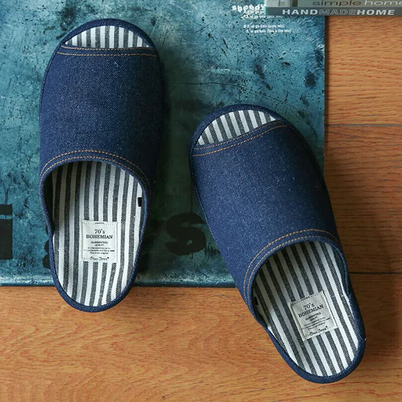 Женские домашние тапочки Jron на нескользящей подошве хлопок ткань